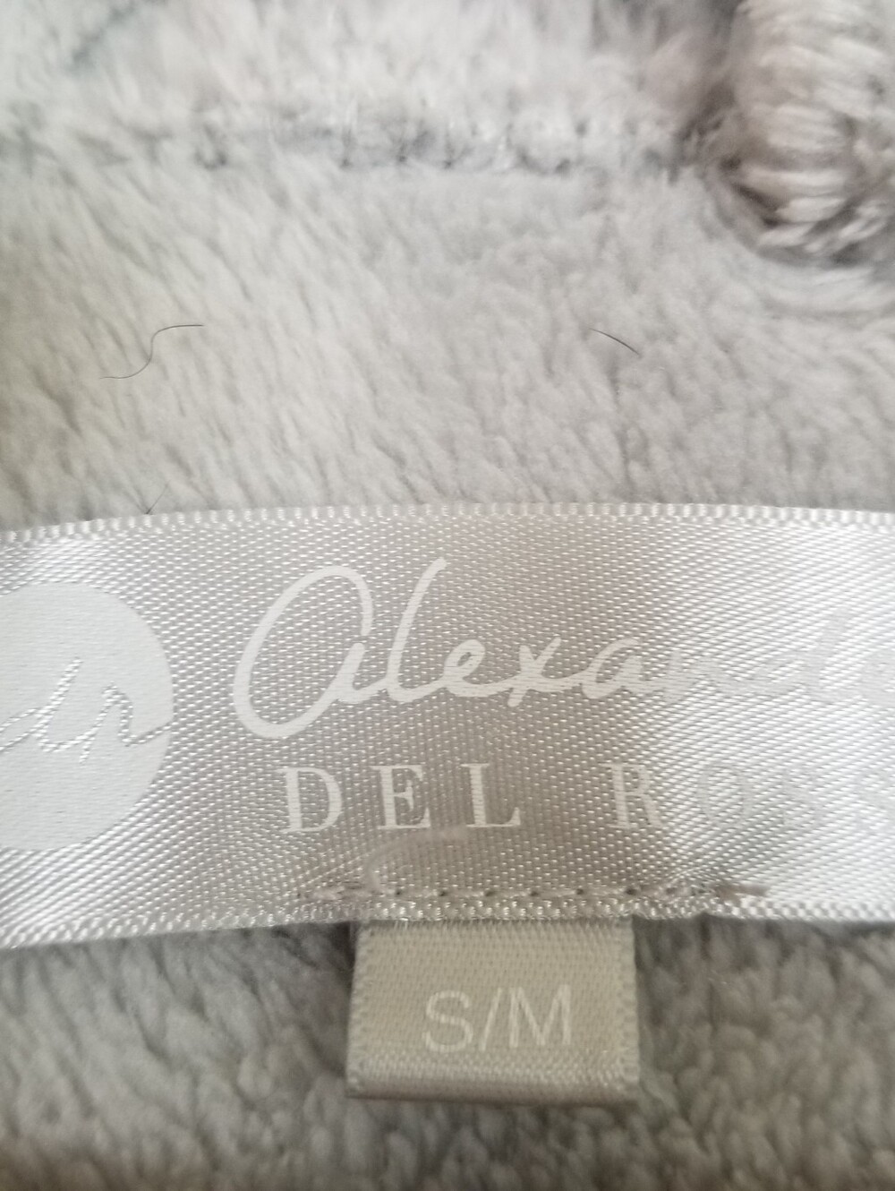 Alexander Del Rossa Fleece Robe Small - Picture 6 of 7